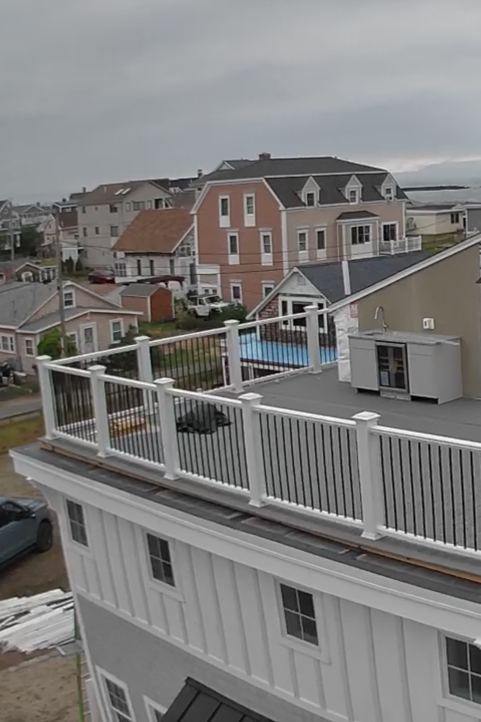 rooftop deck in Plum Island, MA