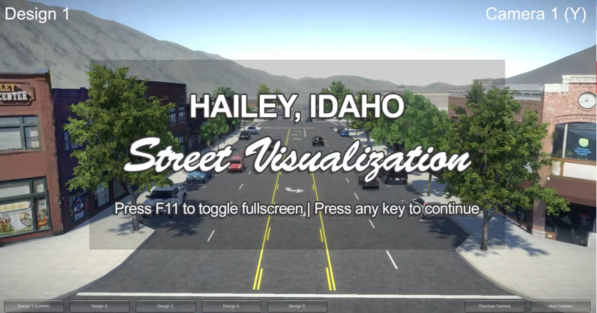 Interactive Flythrough: Hailey, Idaho