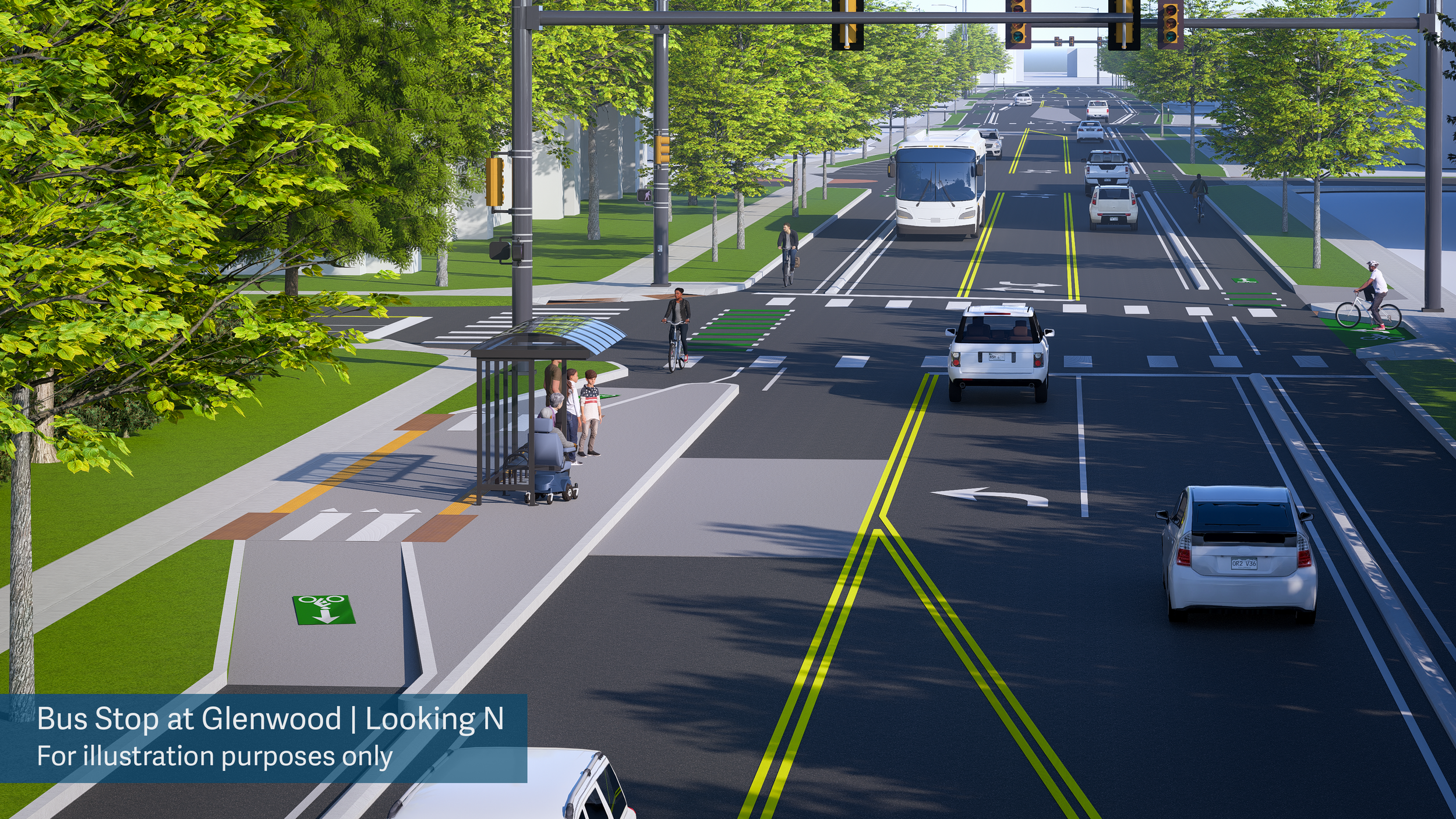 Flythrough: North 30th Street Preliminary Design Project