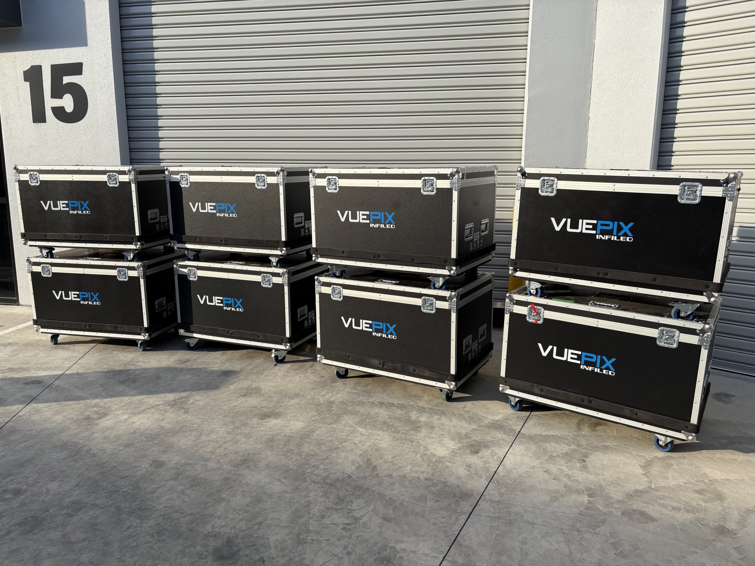 Led Wall VuePix Video Wall System Infiled 28.5 sqm , 2.5mm Pitch , 58 ...