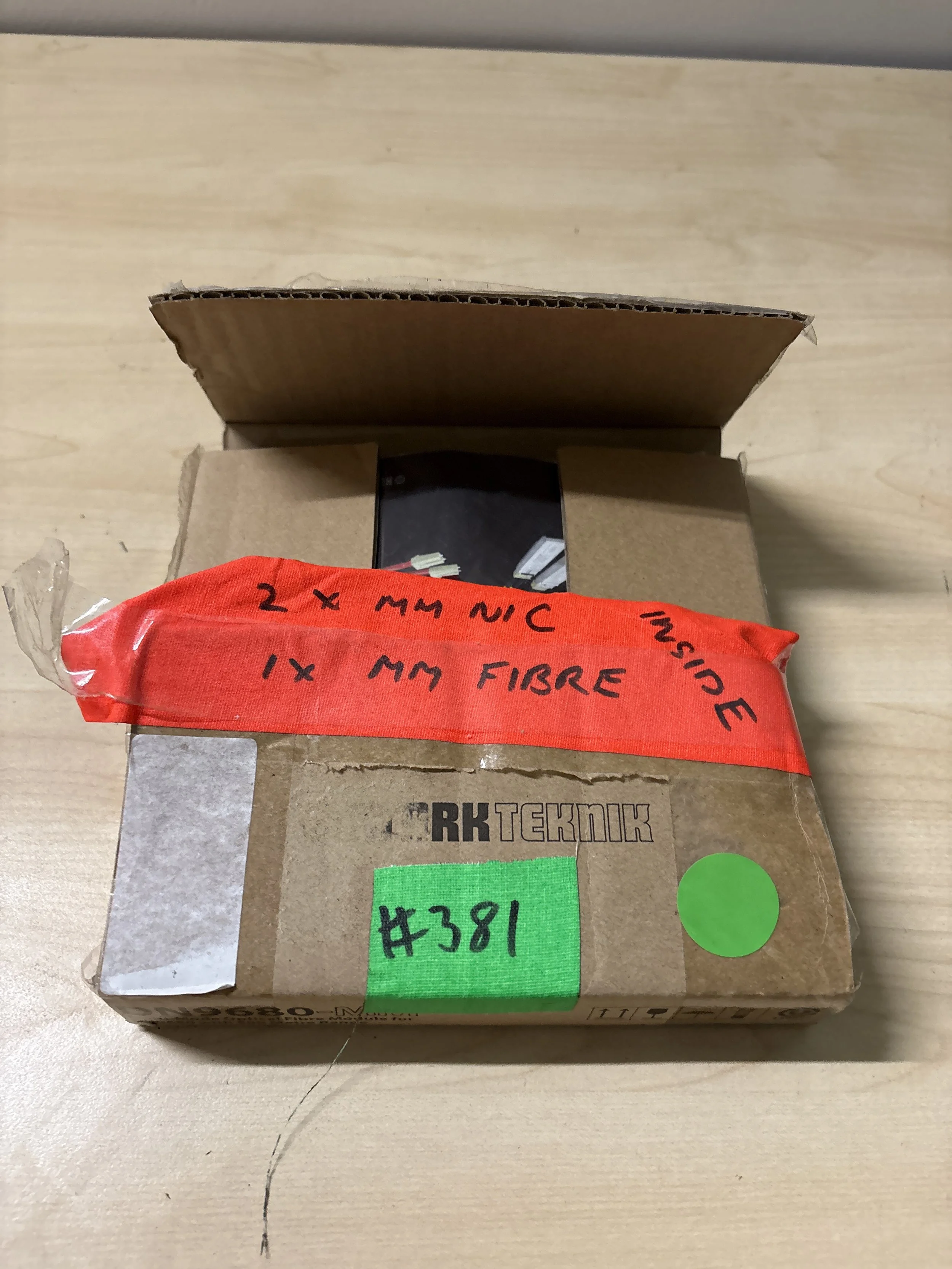 KLARK TEKNIK DN9680MM OPTICAL FIBRE MODULE New