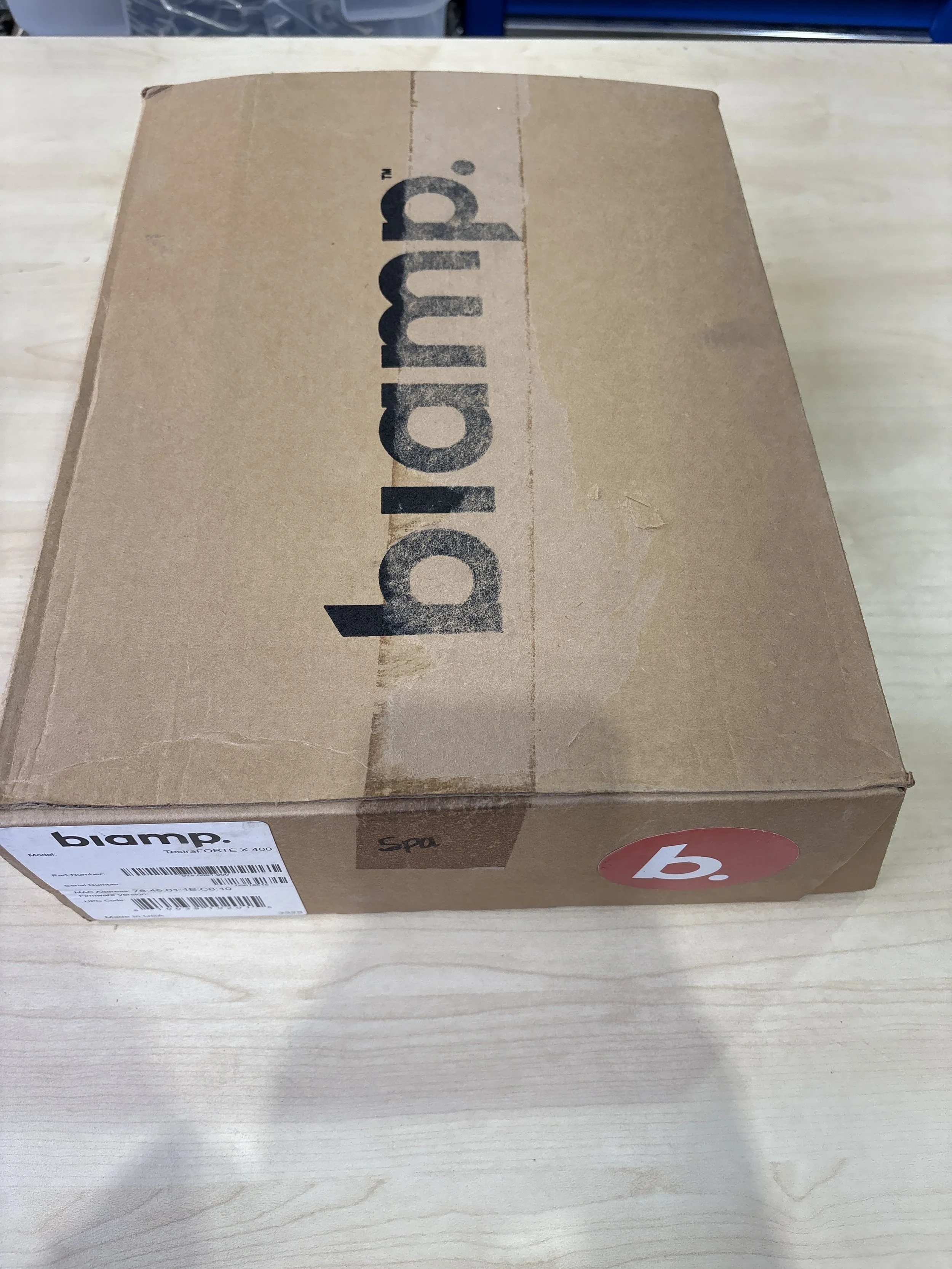 Biamp Tesiraforte X-400 Audio Dsp, NEW!