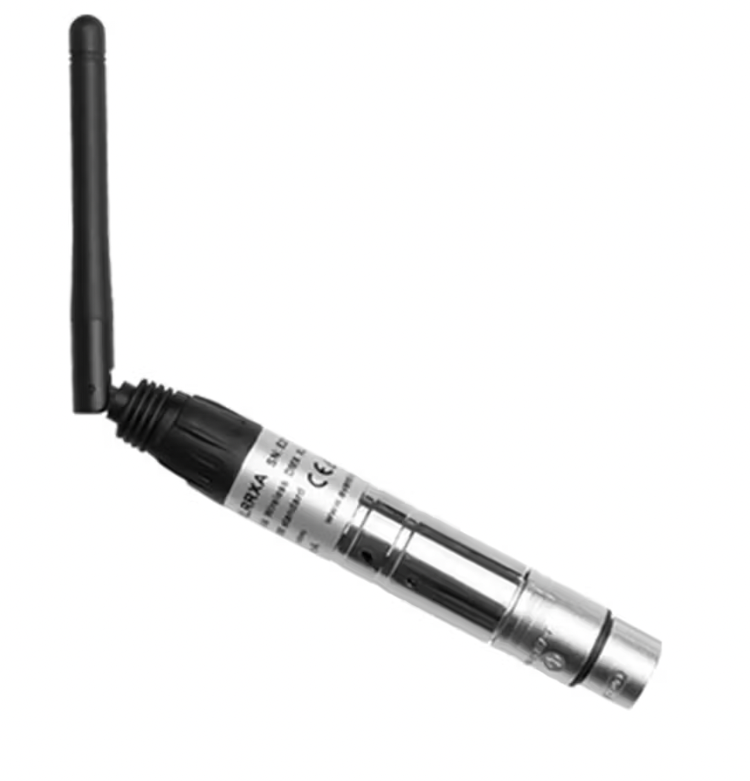 Wireless DMX Kit New!   XLR plug receiver with Antenna 2.4Ghz W DMX and EL DMX standard Female XLR Sender + Receiver