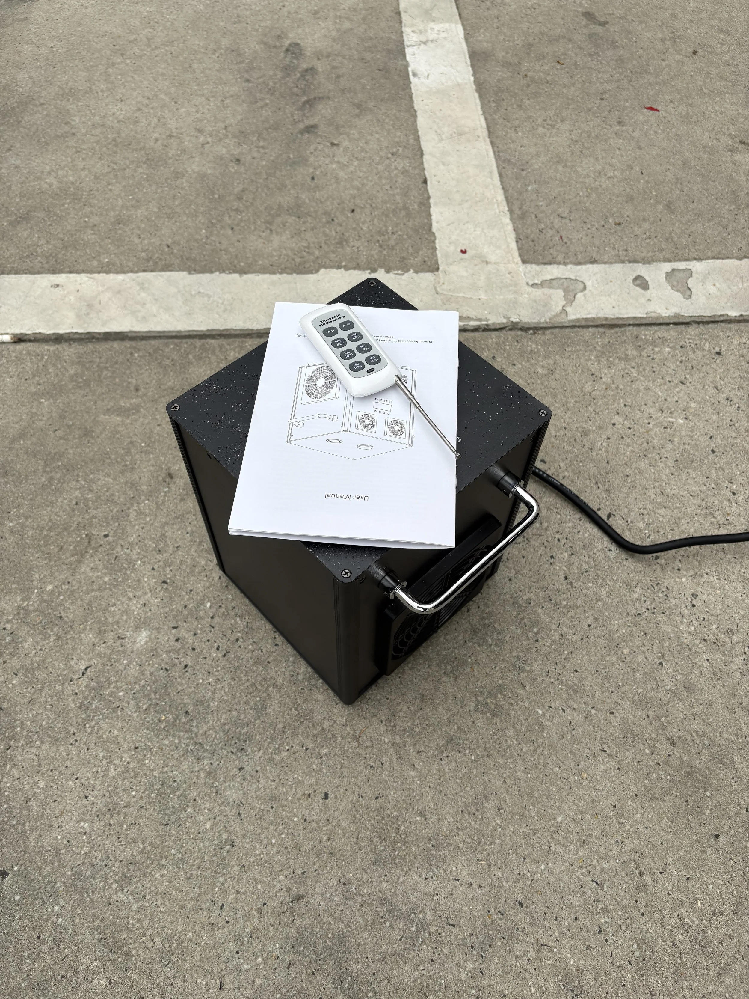 Cold Spark Machine Firework Remote DMX Wedding Stage Effect DJ Disco Party 1200W