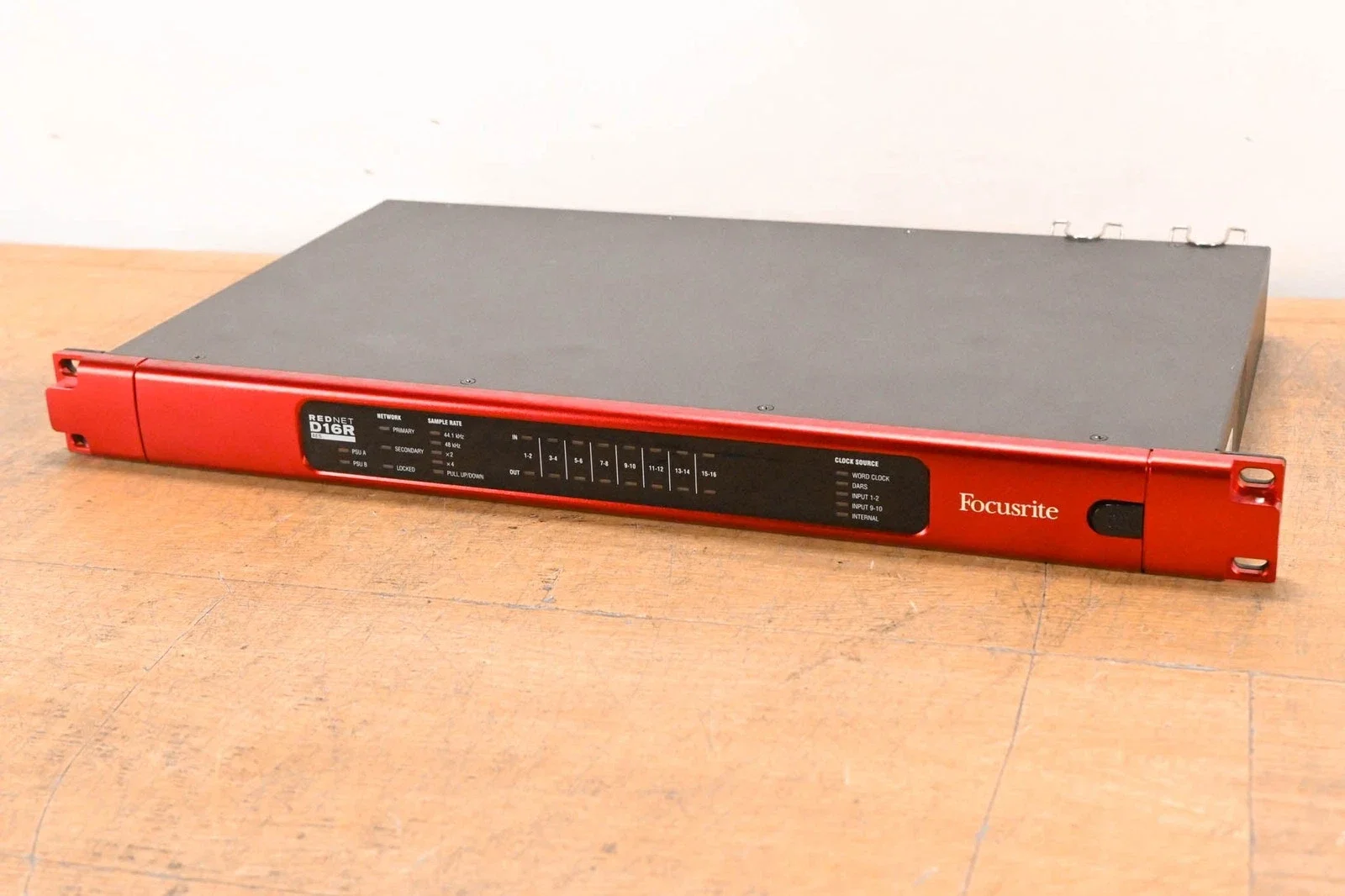 Focusrite  RedNet  D16R   MK2   16-CH   Interface for Dante Network ,  Excellent Condition
