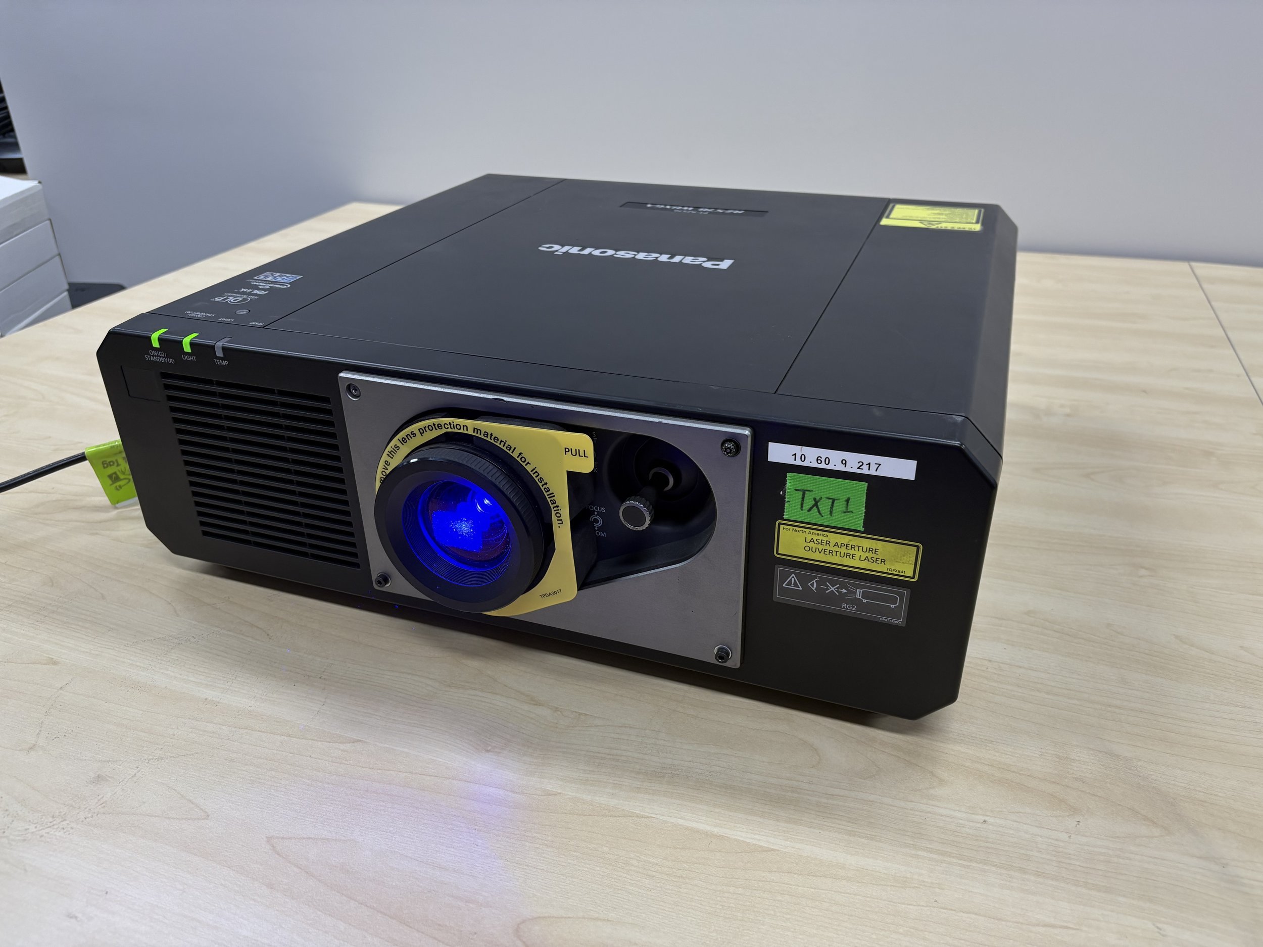 Panasonic Laser  Projector  5400 Lumen  Model: RZ570B    (Bulk Hire Available)  Black or White