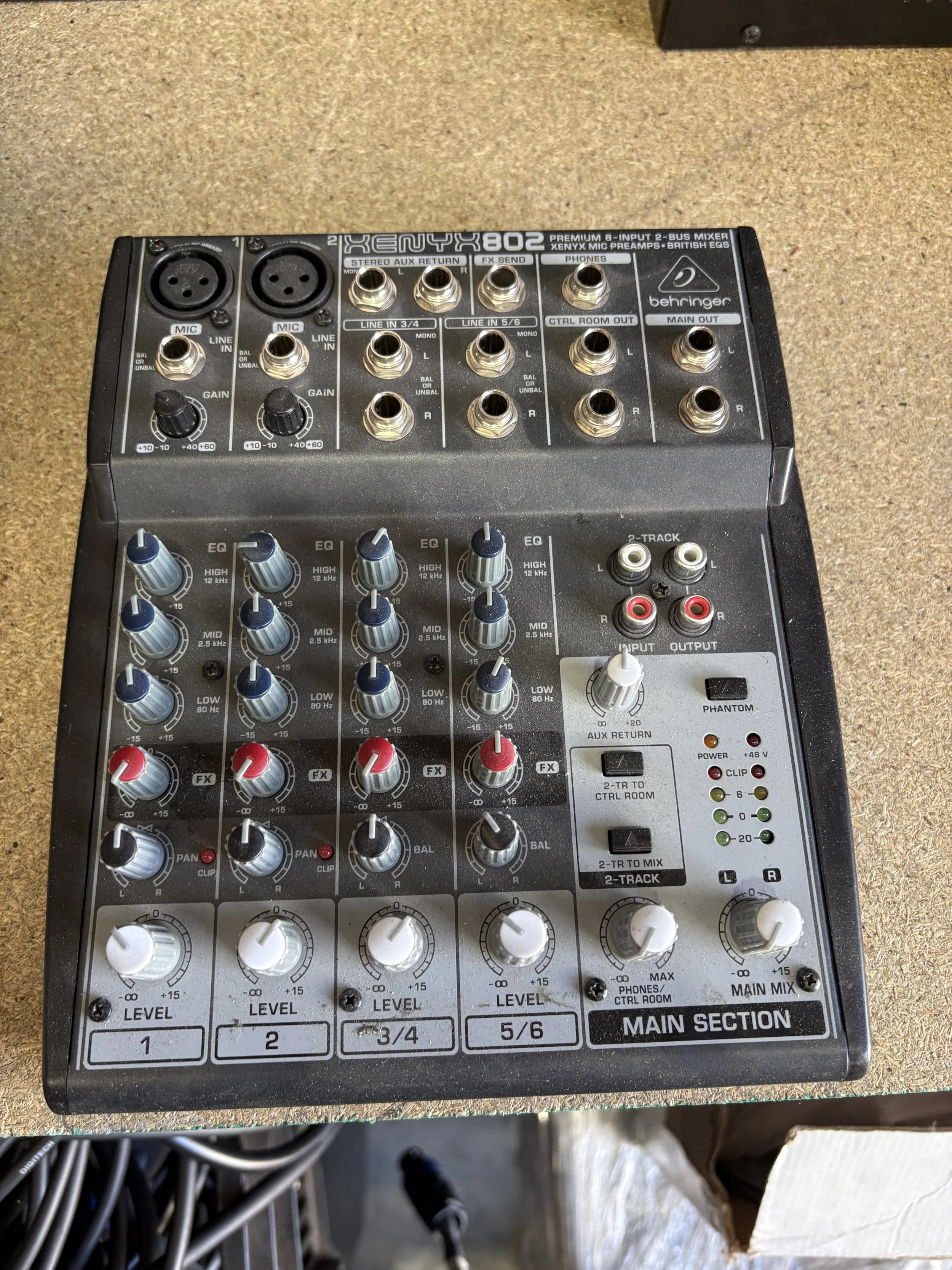 Behringer  Analog  Mixer ( No power supply)