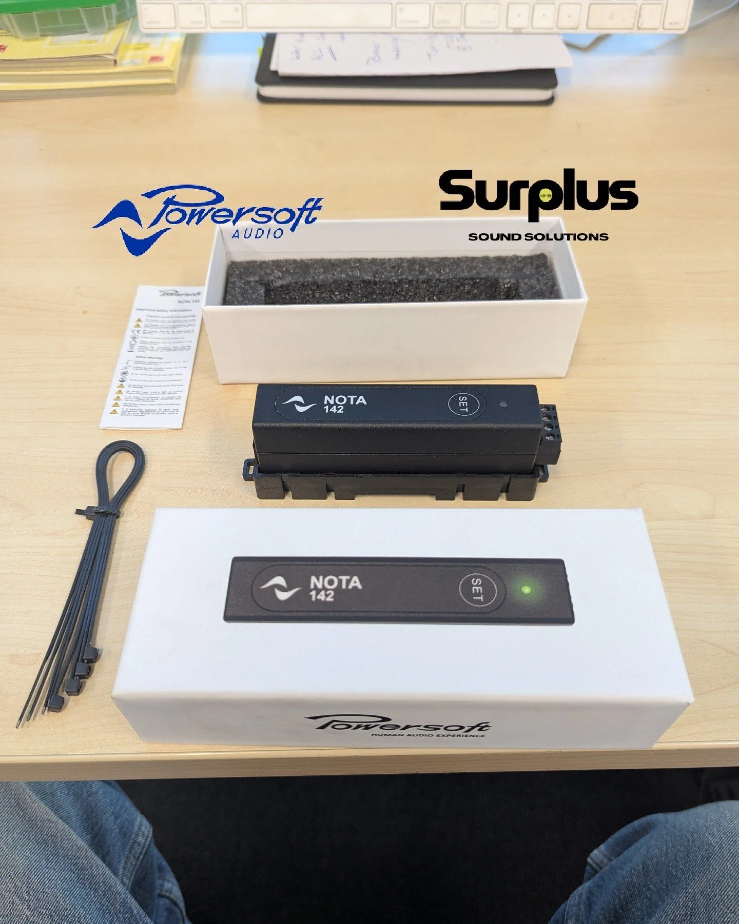 Powersoft Nota 140 watt Audio Amplifier , Big Power , Small Size . Made In Italy Brand New! Call for prices