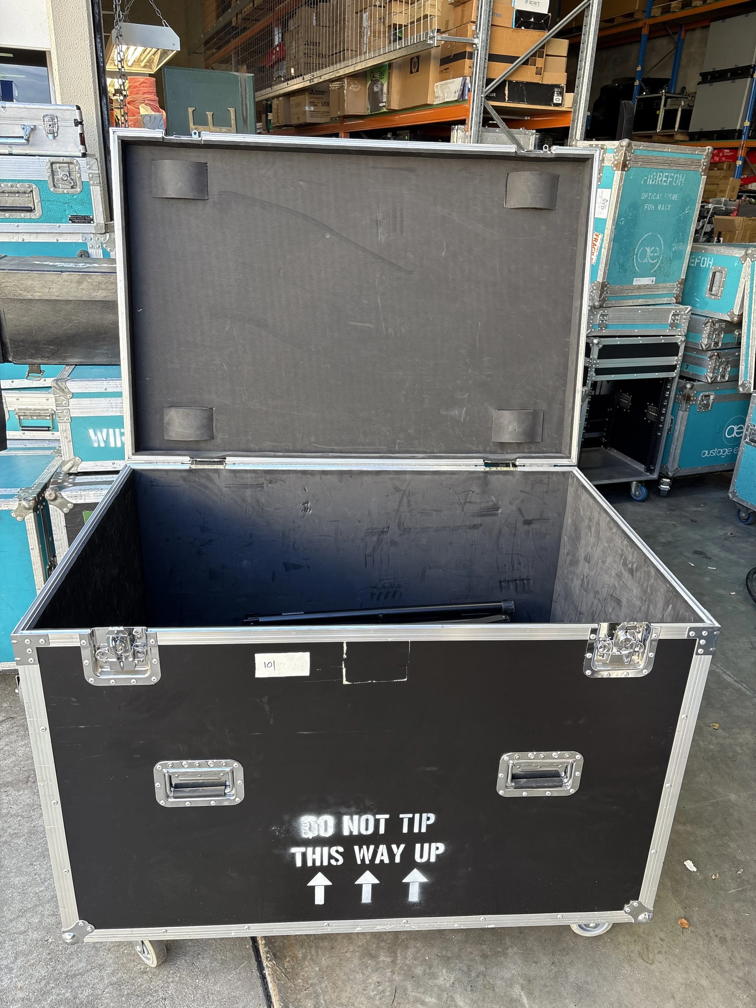 Packer Stands Roadcase Large 1160x760x710 RC101