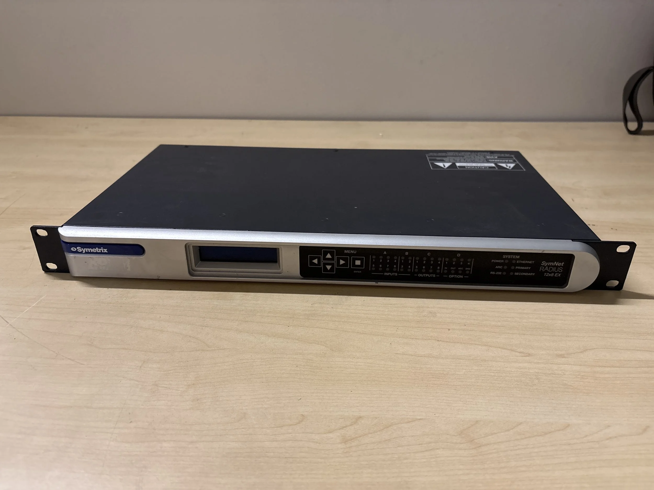 Symetrix Radius 12x8 Ex Processor unit