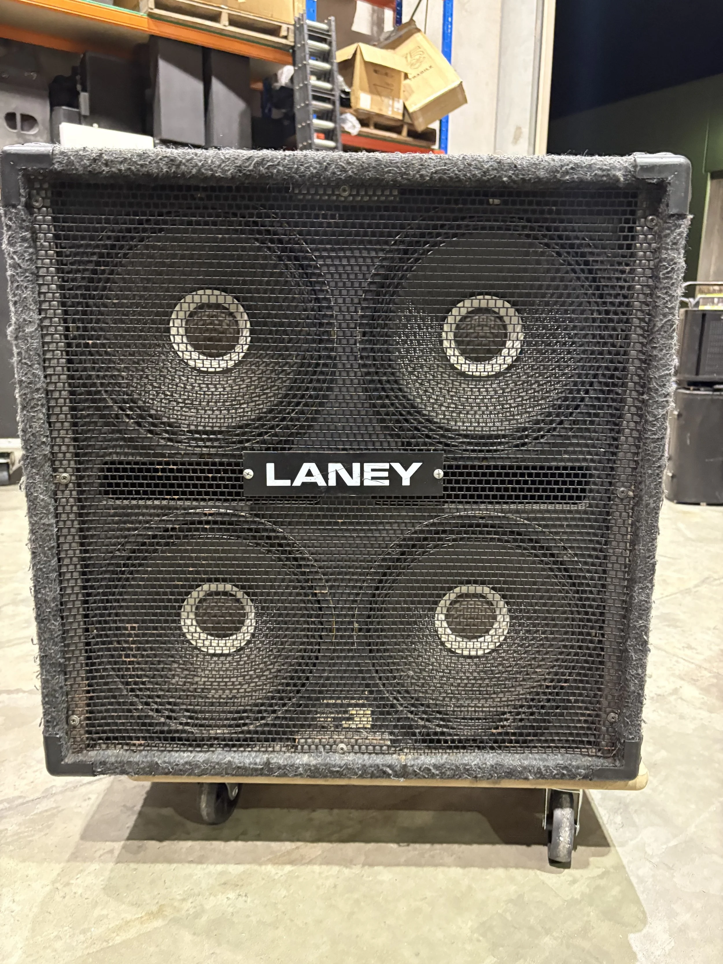 Laney  Bass Cabinet  Vintage  4X10"  - Sold in perfect working order