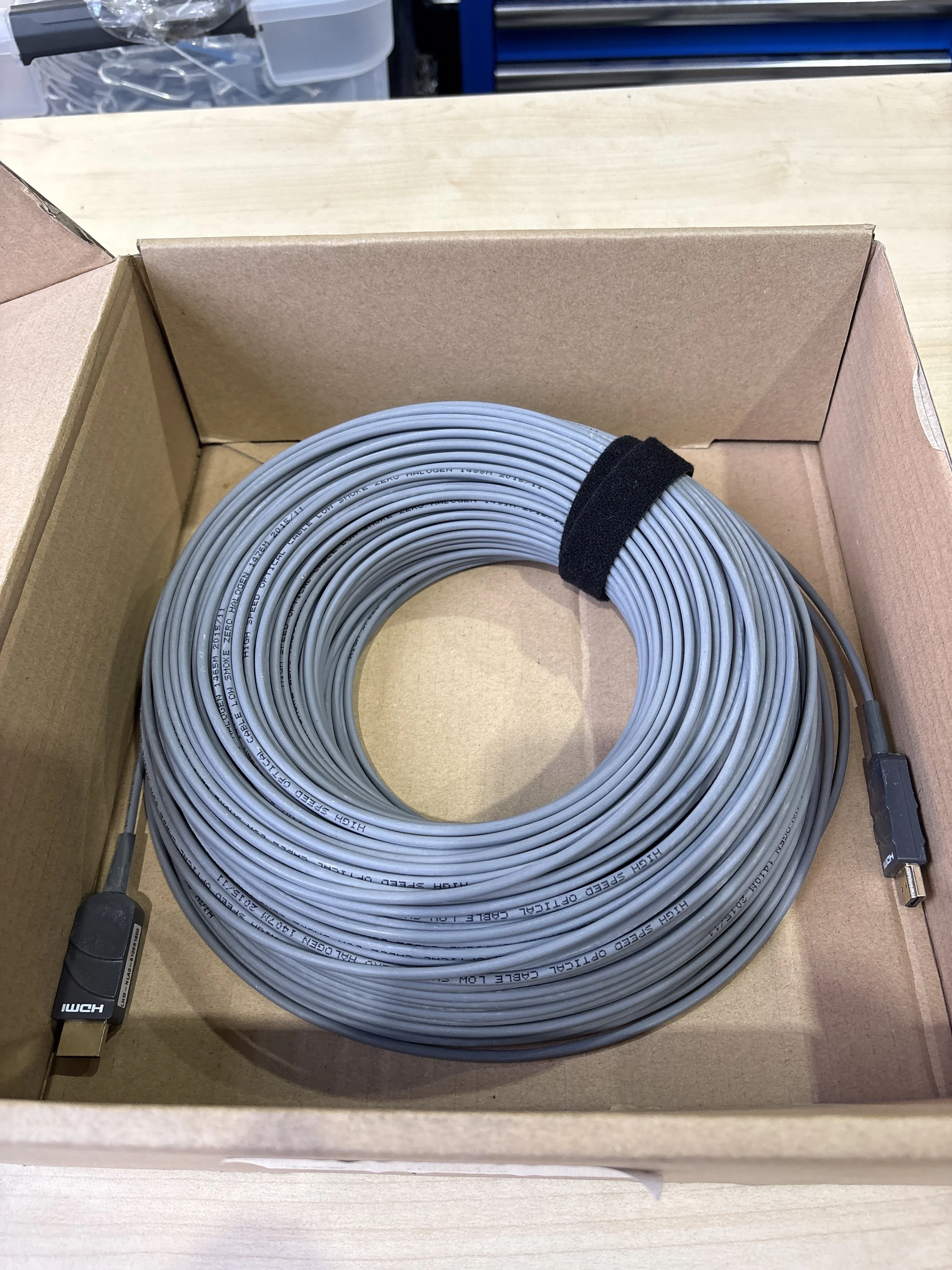 HDMI optical high speed cable 50m