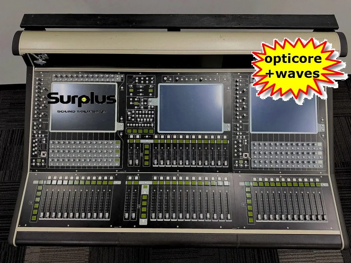 Digico SD7  Audio Mixing Console with optocore and waves cards