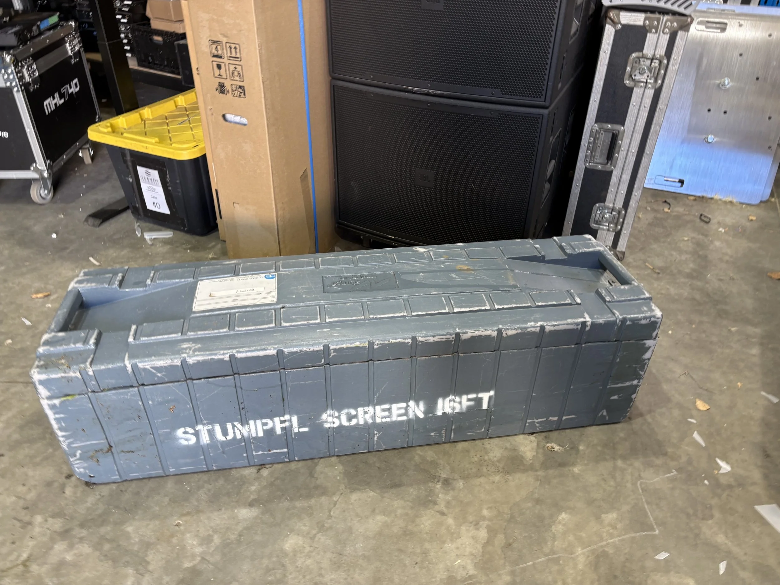 Stumpfl screen case - Empty