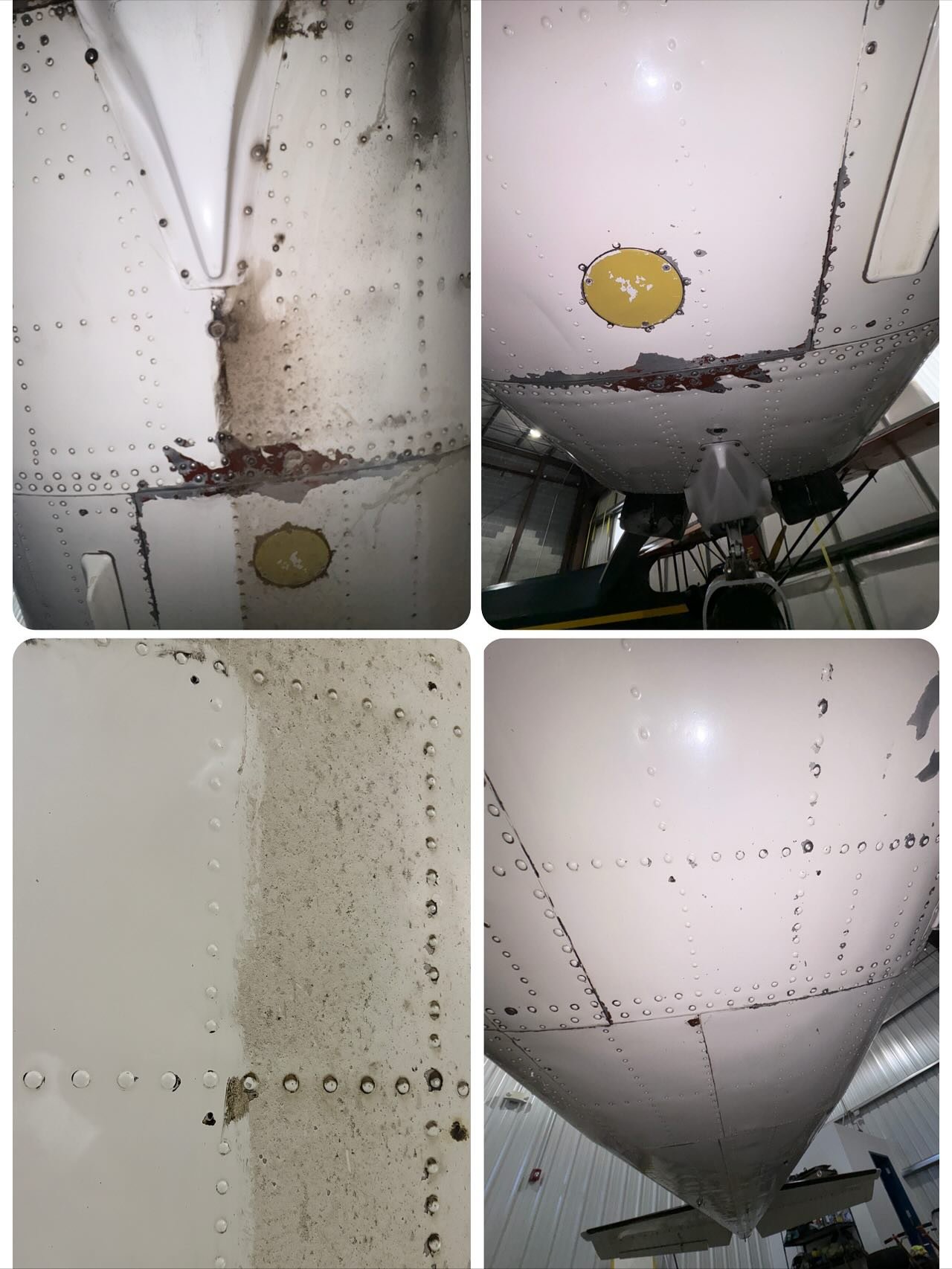Some before and after of this detailing done on a Cessna 182!