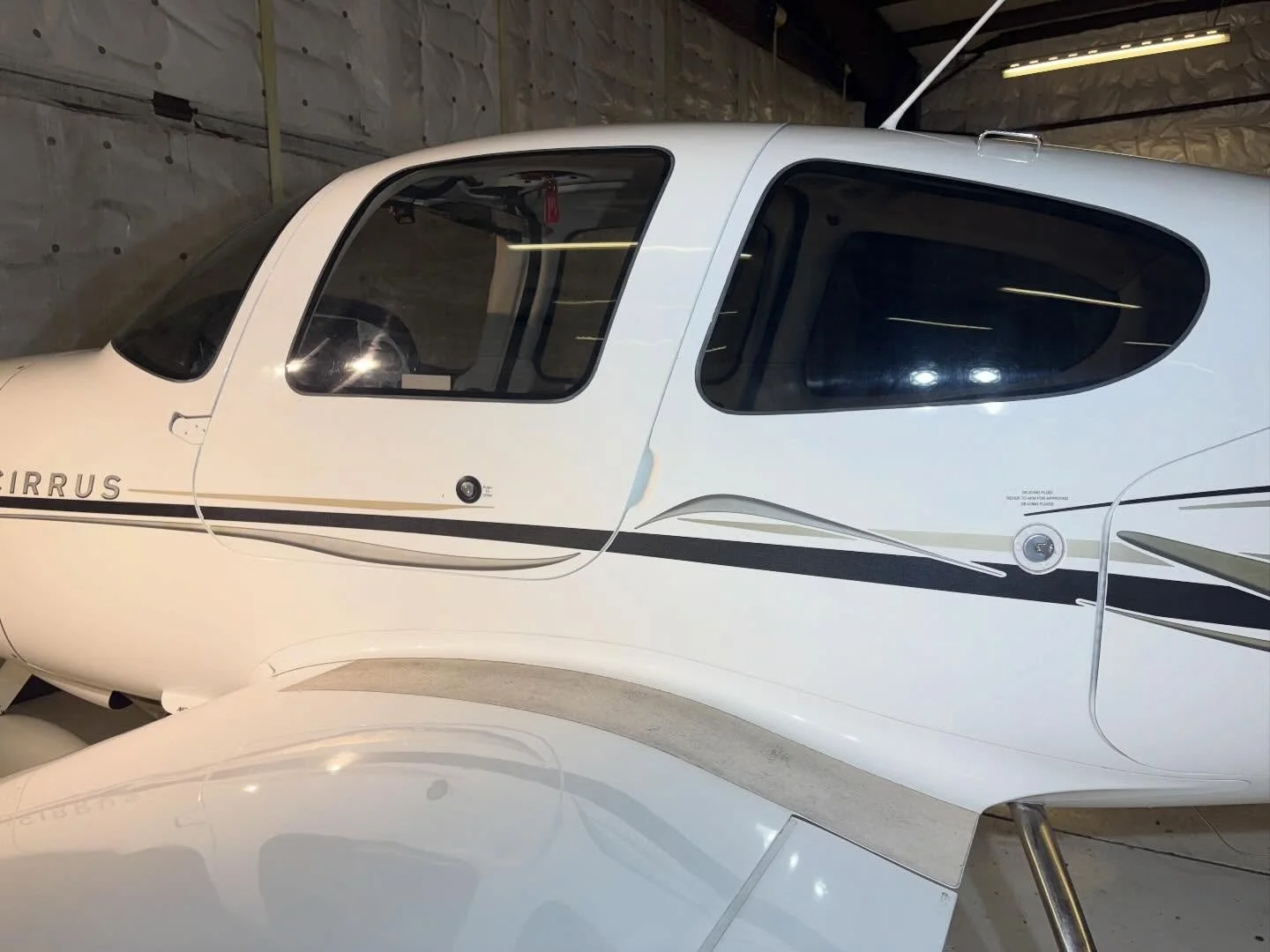 Replaced the white wing walks for black and it looks great!