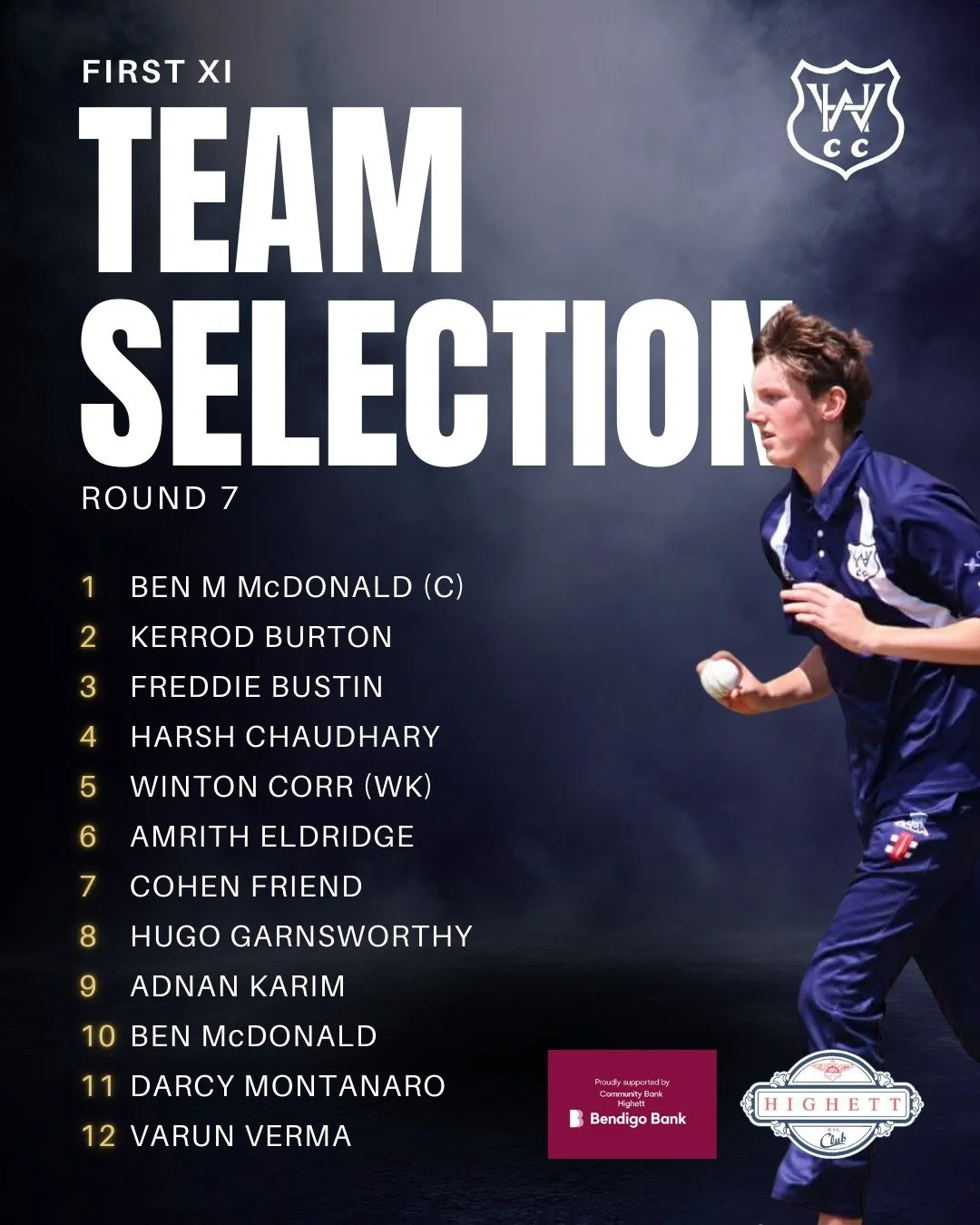 Here are our teams for the weekend!

Unfortunately, the Third XI were not able to field a side today but make sure you get down and show your support to the rest of the burras! 

Plus, we have our biggest event of the season today. We hope to see you