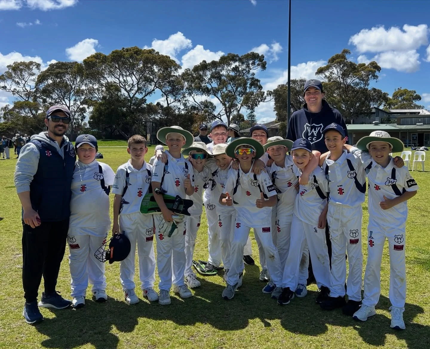 Big smiles after a well deserved win for the U12s this morning. Congratulations boys 👏🏼