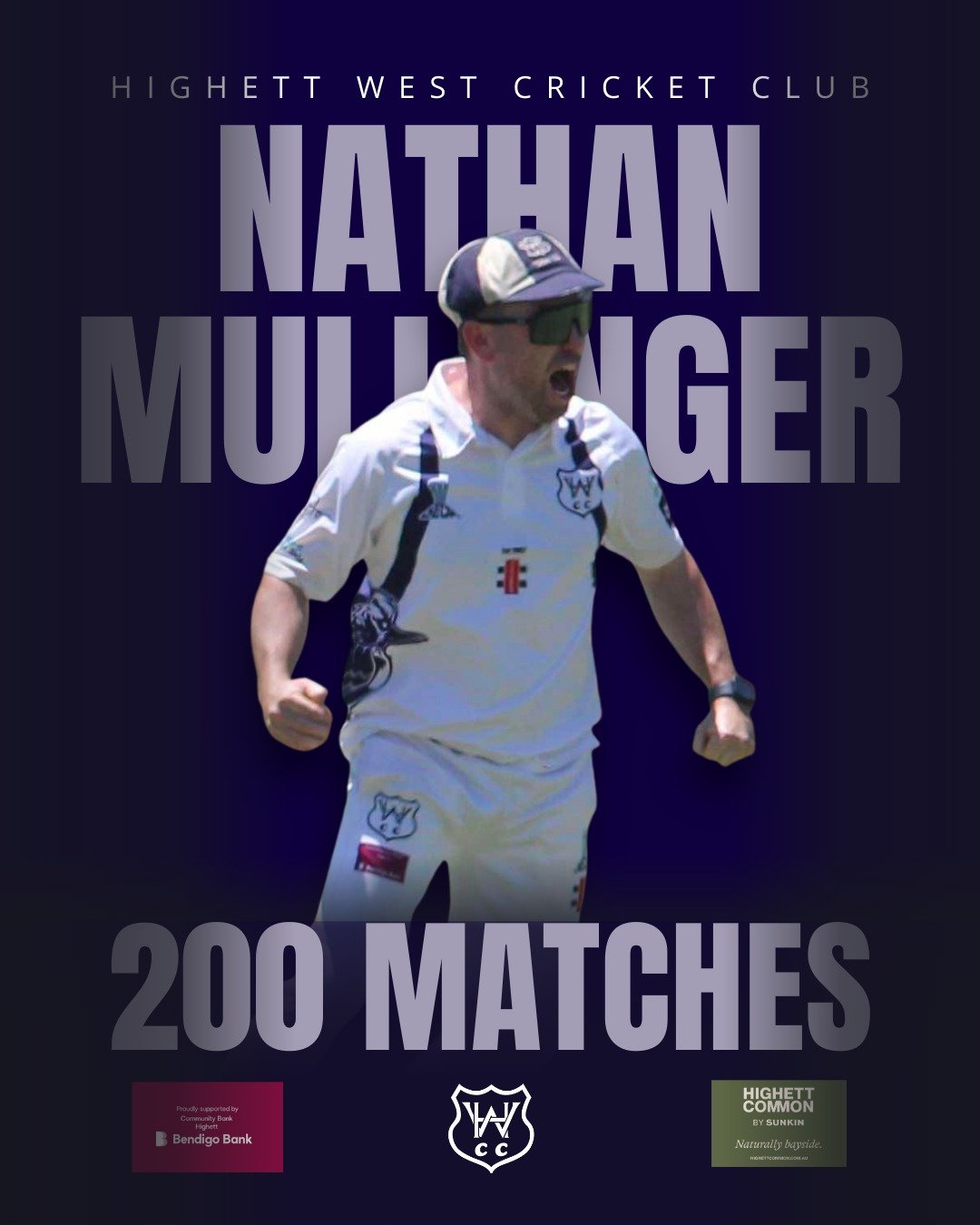Nathan Mullenger makes his HWCC return playing his 200th match for the club today!

Welcome back Nath! We can't wait to see you in action 💪🏼