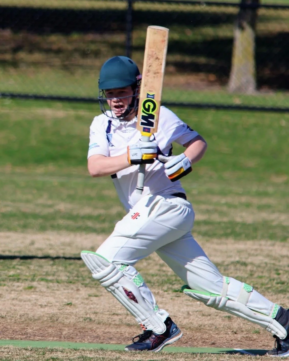 Congratulations to @hugogarnsworthy , who made his Senior maiden half-century over the weekend, finishing on 81 to help secure the Second XI another win for the season!

Well done Hugo 👏🏼

📸 @captured_by_jessflahive