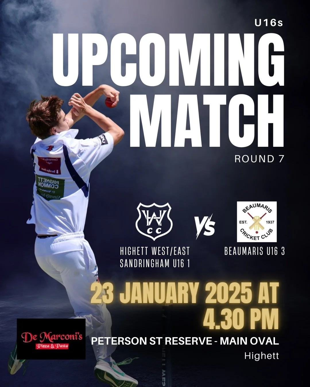 ✨ UPCOMING MATCHES ✨

Here are our upcoming matches for the weekend. We finally have the U16s back after a long break! Good luck to the U16 on their first game of the New Year 💪🏼 #gotheburra