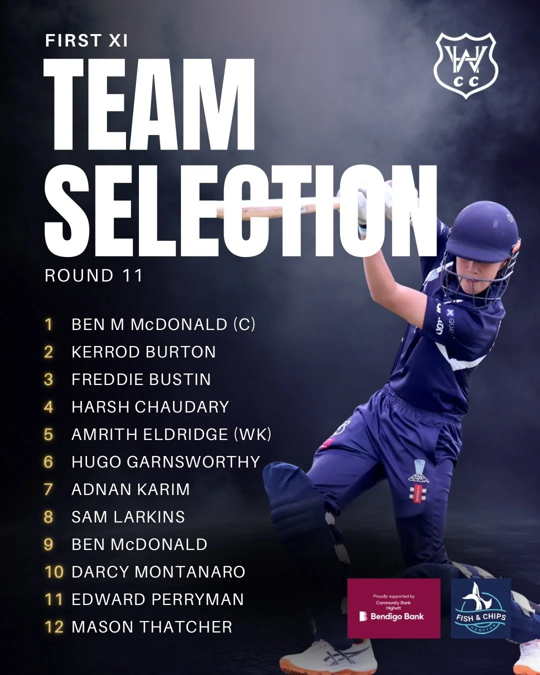 ✨ TEAM SELECTION ✨

Here are our teams of the weekend! Good luck Burras 💪🏼