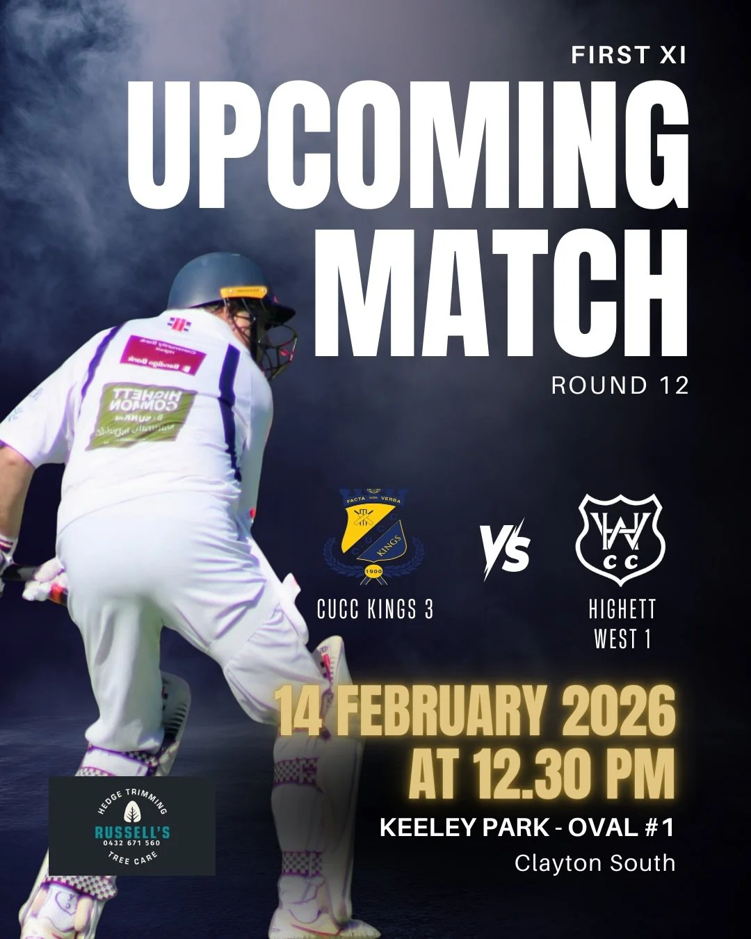 ✨ UPCOMING MATCHES ✨