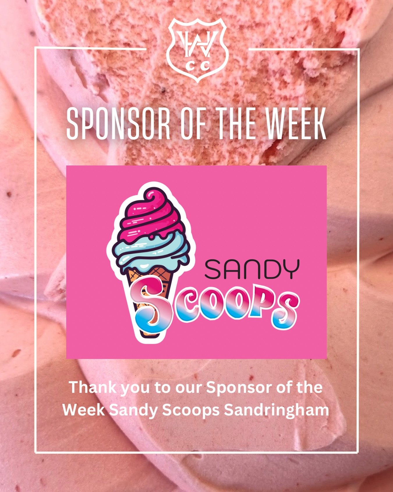 Giving thanks to our Sponsor of the Week @sandyscoops.sandringham 

A Local Family owned shop selling delicious ice-cream, Gelato and Frozen Yoghurt. Located on Bay Road, Sandringham.