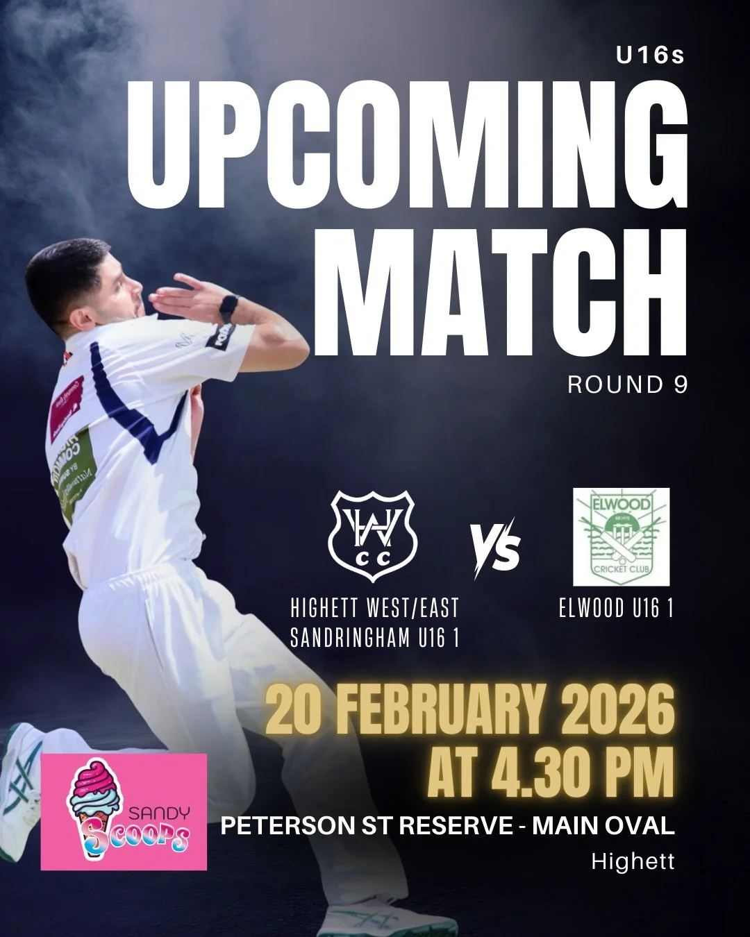 ✨ UPCOMING MATCHES ✨

It&rsquo;s the last week of cricket for the Seniors, last week before finals for the U16s and finals time for the Senior Women&rsquo;s side. 

So wherever you may be this weekend, we would love to see you down to support you wha