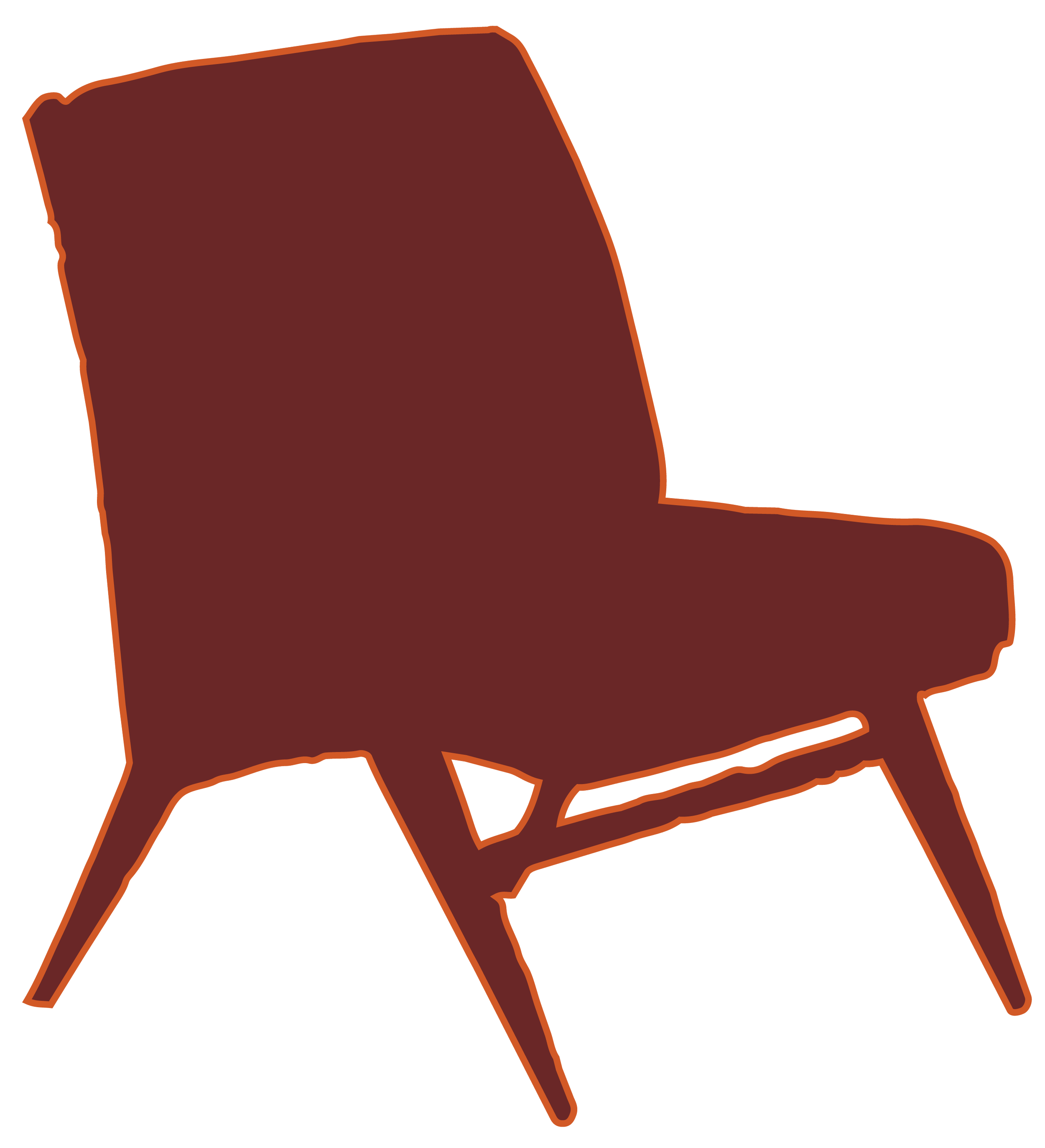 Chair in session on grief