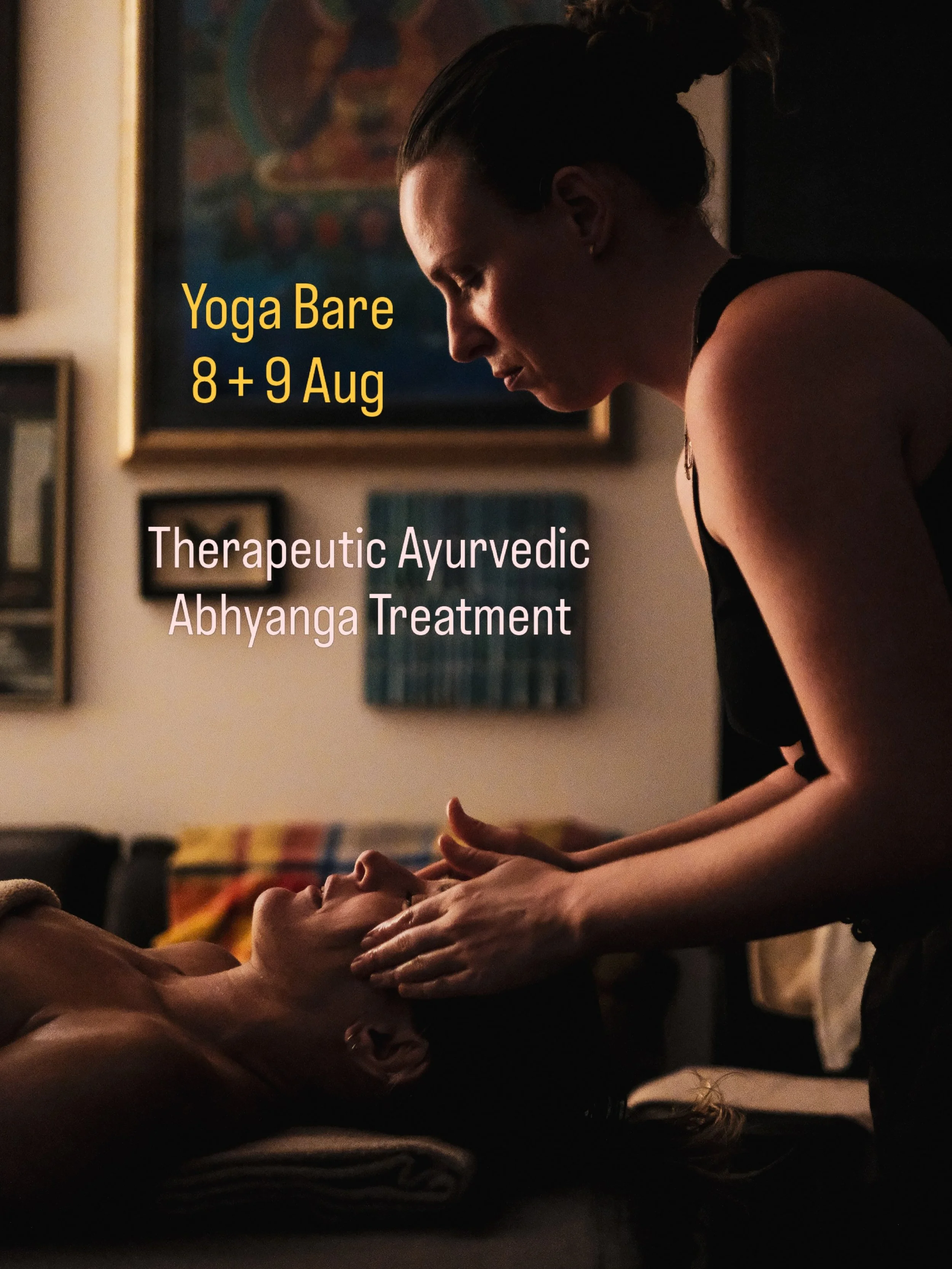 Deep nourishment, rest and awakening of the senses. 

This rejuvenating practice of &lsquo;Abhyanga&rsquo; is unlike any other massage - it&rsquo;s subtle yet powerful and nurturing like a mothers touch. 

Book your treatment in for this weekend at Y