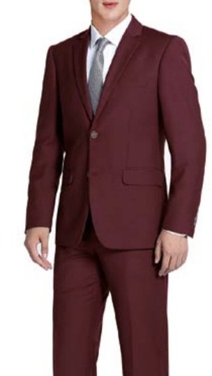 Burgundy Suit