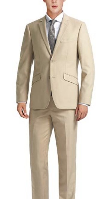 Cream Suit