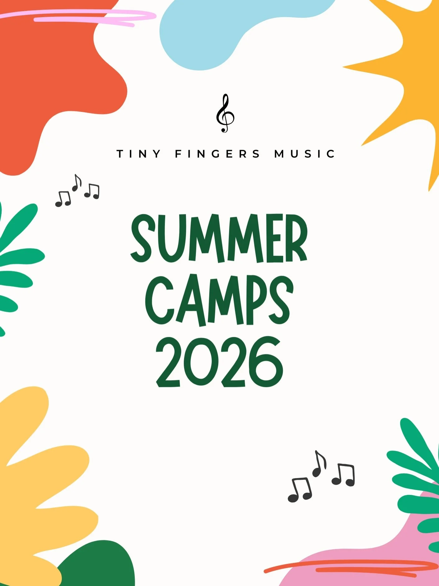 Summer Music Camps are here! ☀️🎶

We&rsquo;re offering 4 themed music camps this summer for young musicians:

🔎Music Explorers Camp (Ages 5-7): Discover new instruments, rhythm, and sound.

🌵Jungle Safari Camp (Ages 5-7): Musical adventures inspir