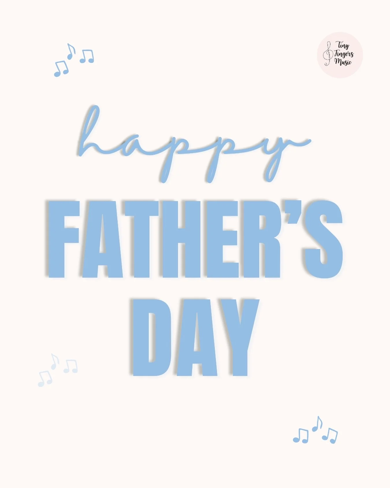 Happy Father&rsquo;s Day to all the amazing dads and father figures! 💙🎶