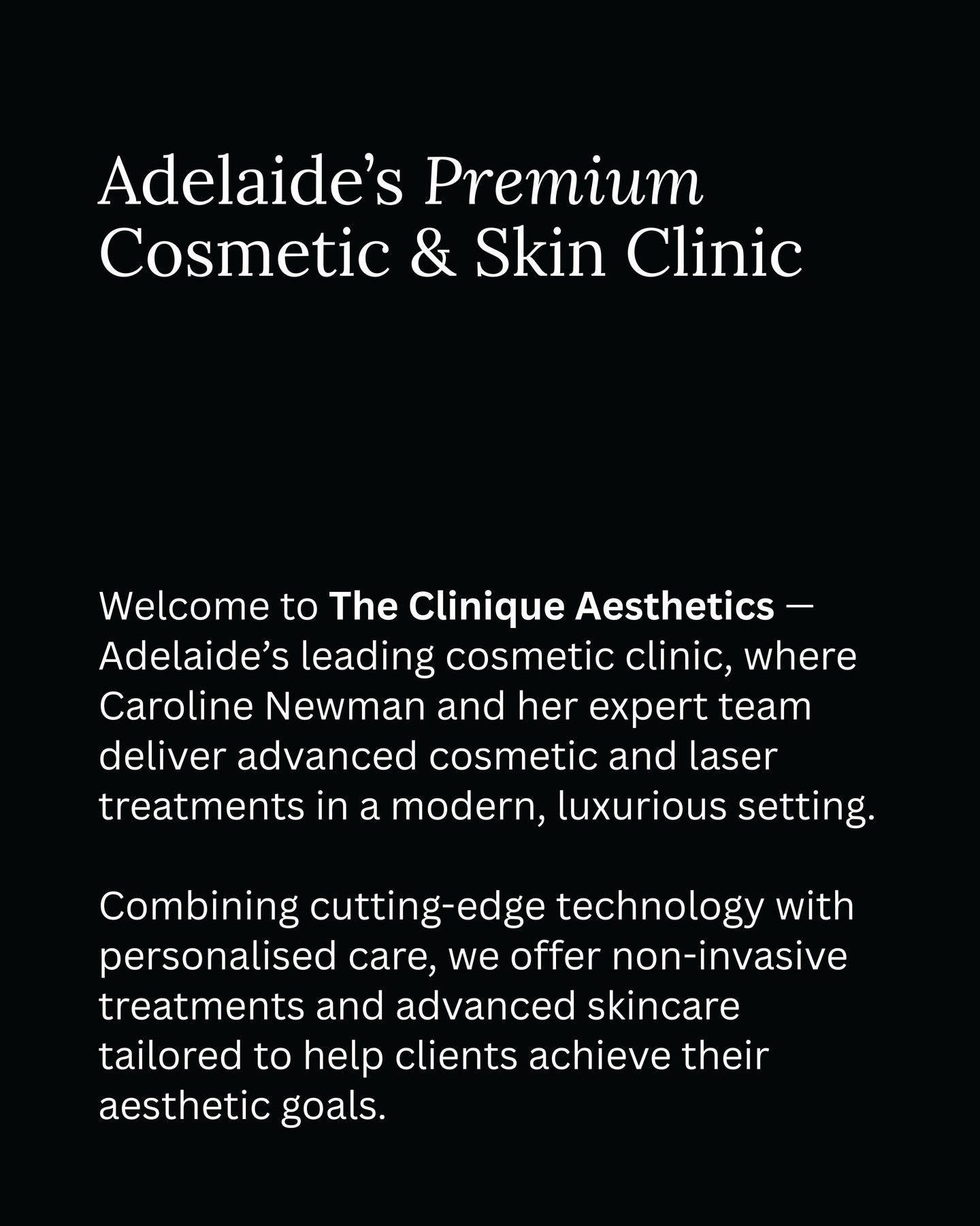 A closer look at our clinic, our philosophy, and your journey with us.⁠
⁠
From pigmentation and dullness to sun‑damaged skin, our team listens first, then guides.⁠
⁠
Book a free consultation with the link in our bio to explore a plan designed specifi