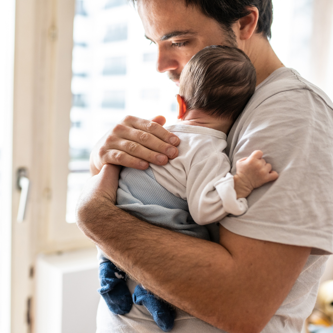 Helping new dads with sleep and settling