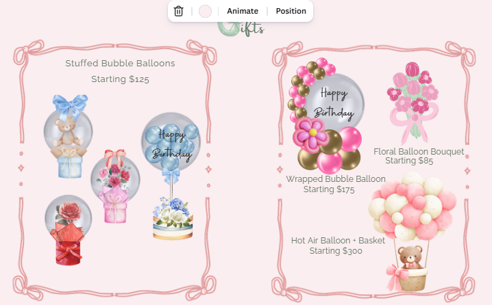 Wrapped Bubble Balloon