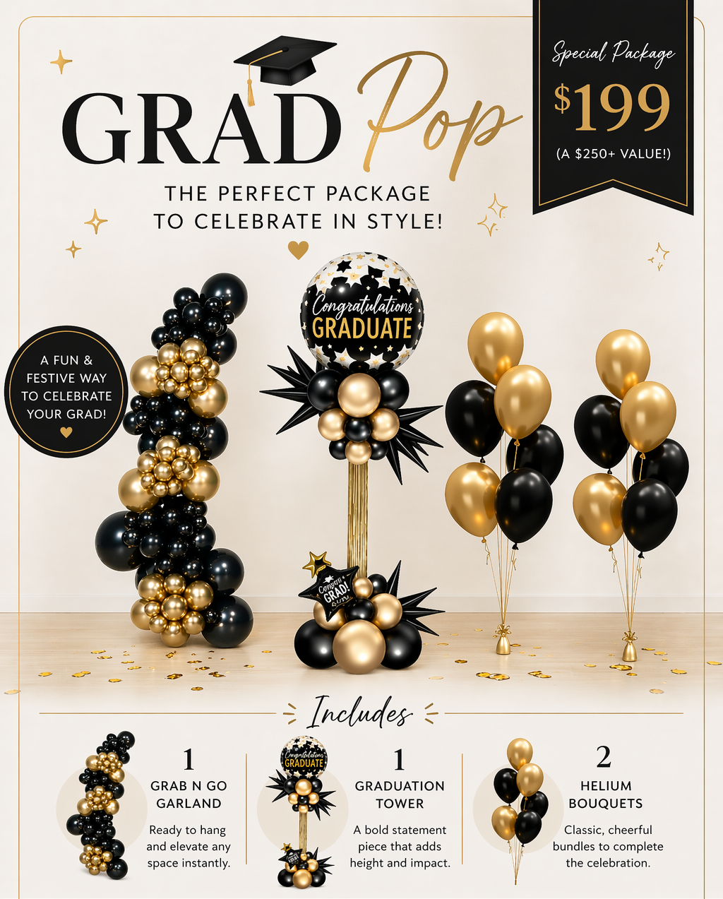 Grad Pop Package