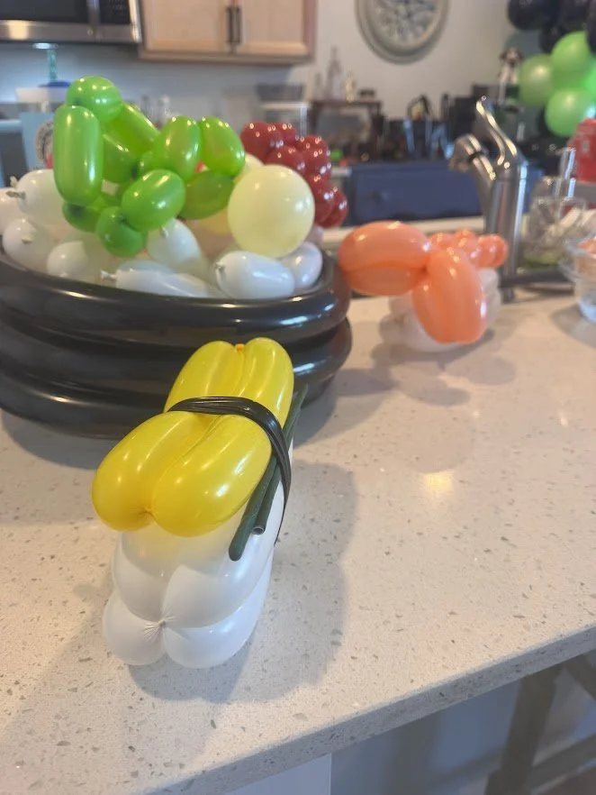 Theme Development - Japanese Domestic Market (JDM) and Japanese culture - sushi balloon spread. 