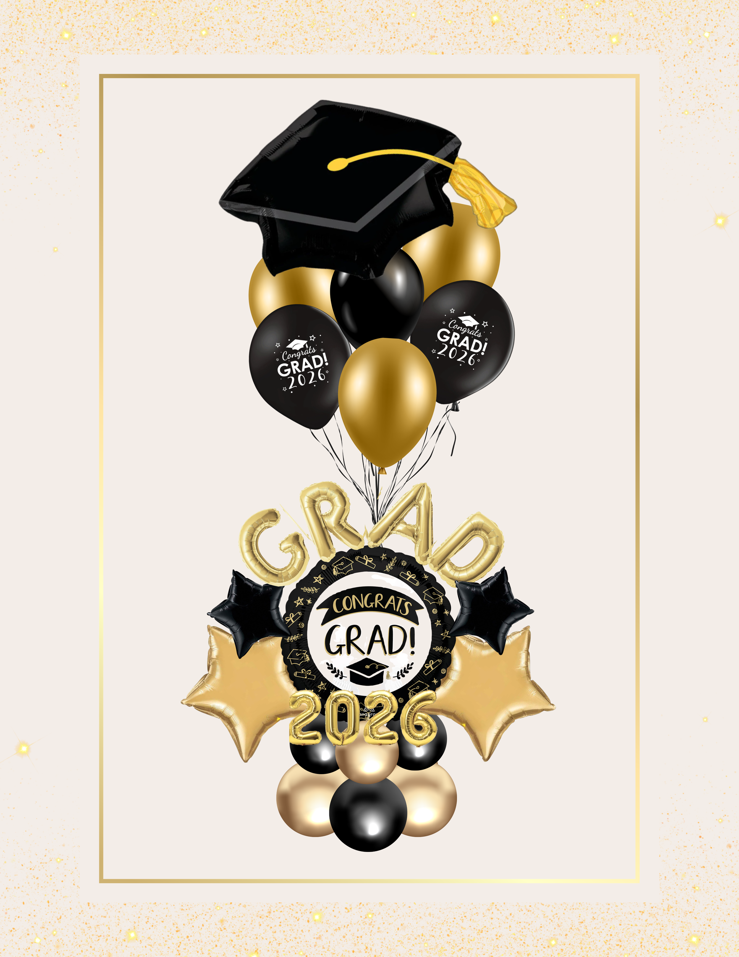 Premium Grad Bouquet
