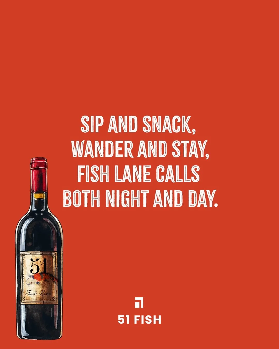 From sunrise brews to late-night bites, Fish Lane is always alive with flavour, fun, and a little adventure. 🌃✨ And soon, 51 Fish Lane will be adding even more reasons to linger. Stay tuned &ndash; the laneway is just getting started.