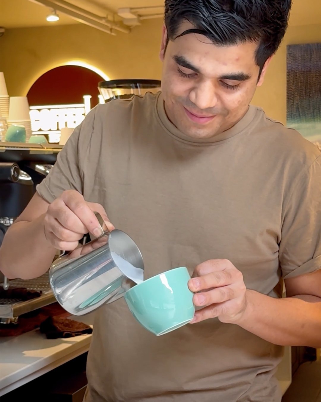 Come down and meet the man who puts the &lsquo;Ish' in Coffeeish. Ish is behind the machine, pouring your morning fix and bringing a little extra personality to every cup on Fish Lane. ☕️✨