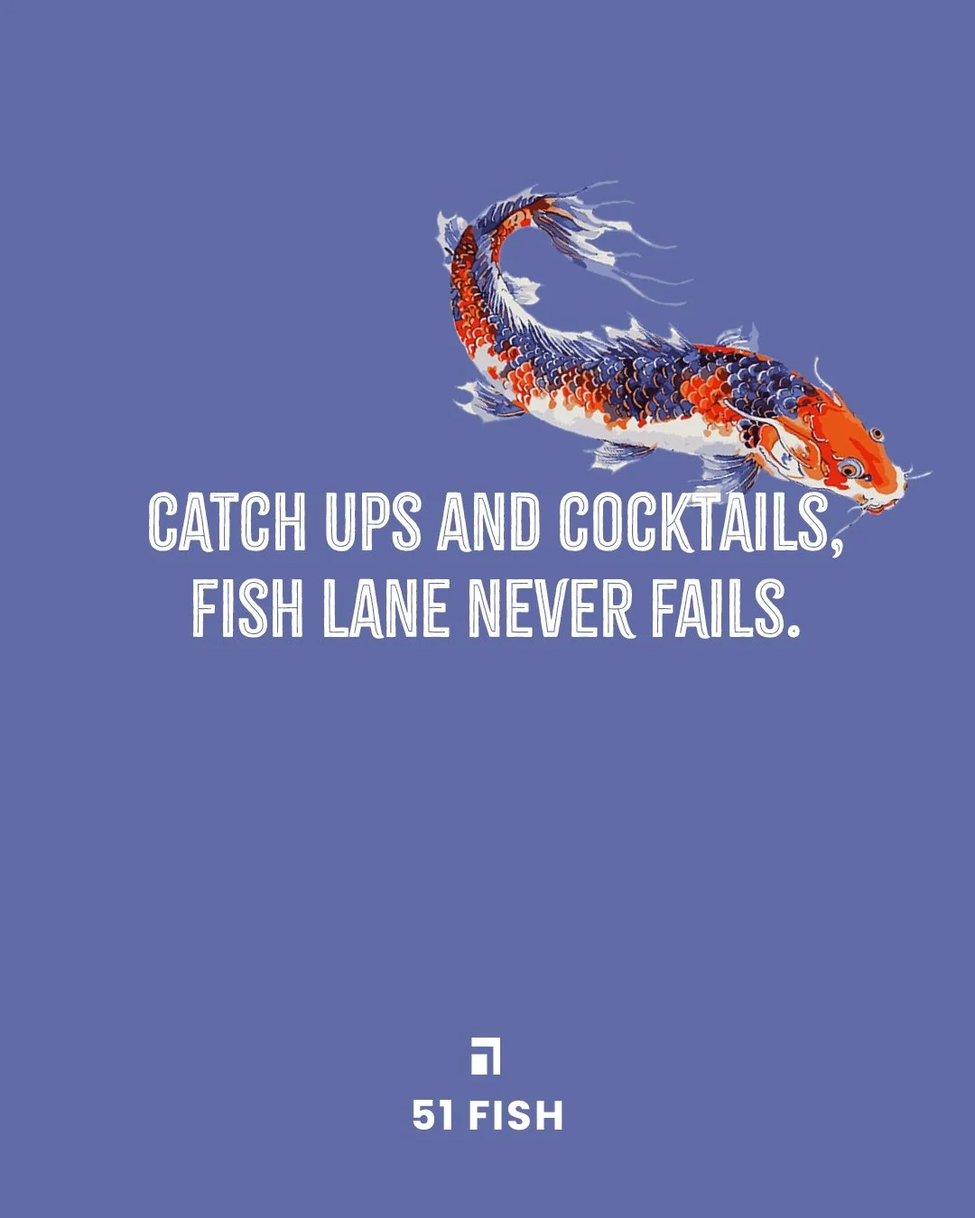 From after work drinks to "should we get one more?" 🍸

Fish Lane knows how to keep a night going.