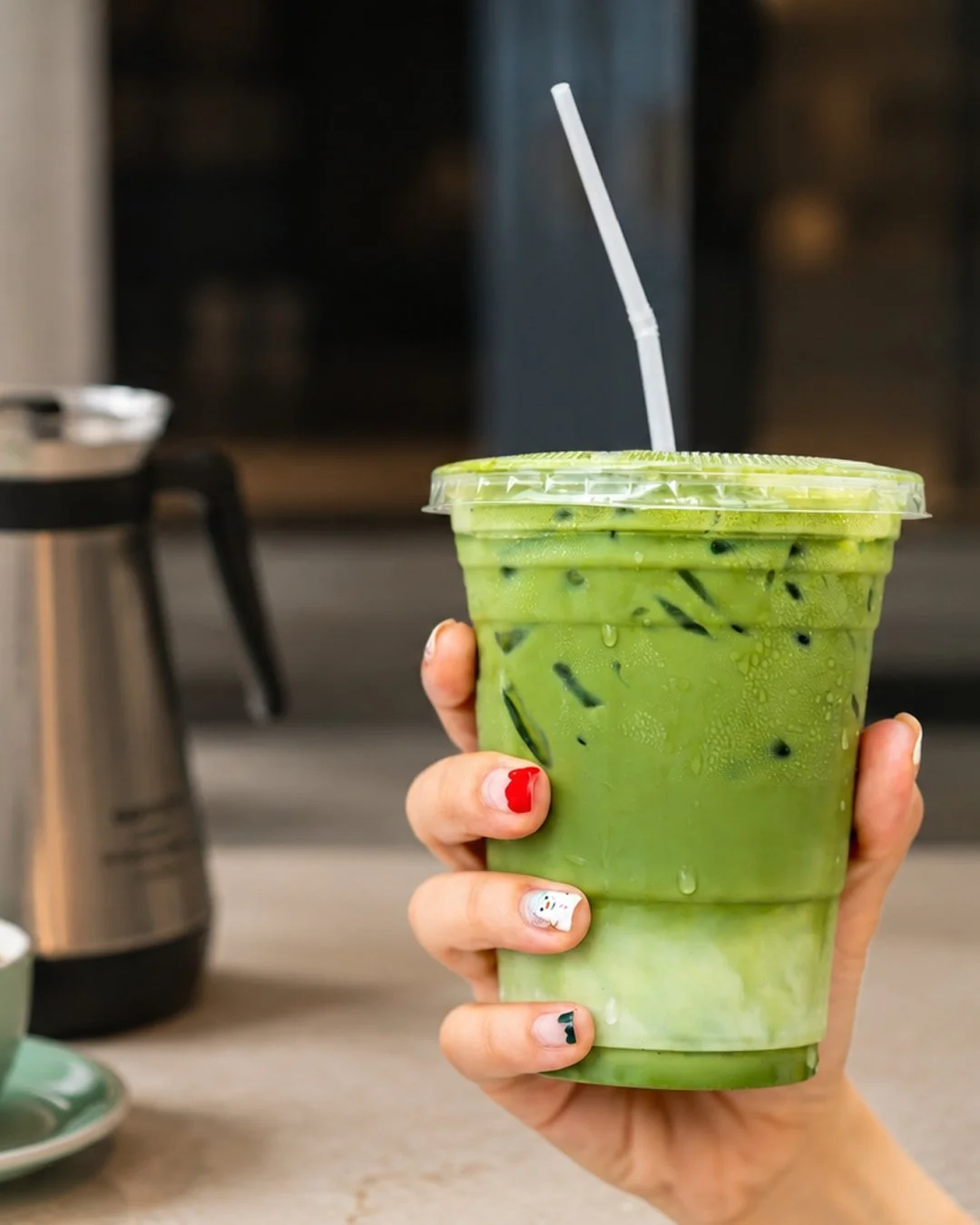 Matcha in hand, nowhere urgent to be. 😎

@coffeeish__
