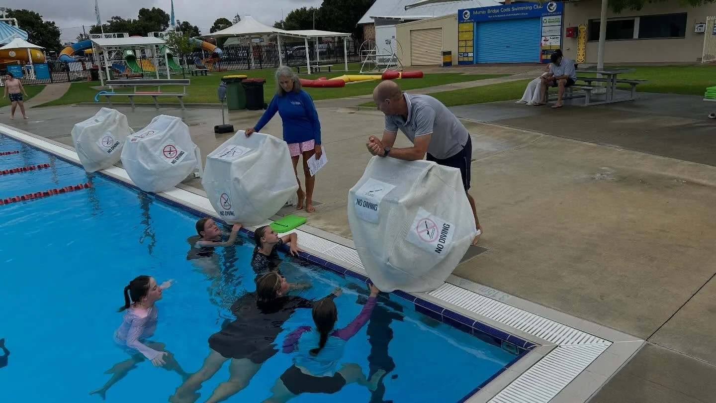 Week 3 - 🌟 The future Lifesaving program Matt and Jule collaborated to assess the kids and refine their swimming techniques, unlocking their full potential. #surflifesavingsa #StrongerTogether #futurelifesavers #rivernippers