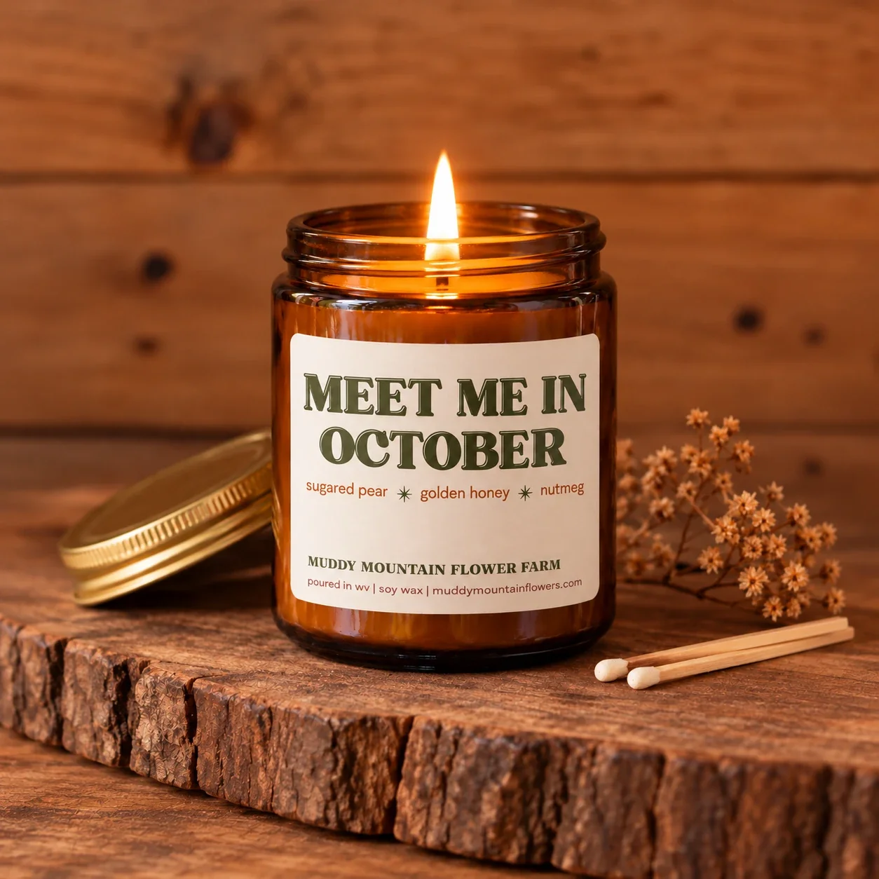 Meet Me In October 7oz Candle