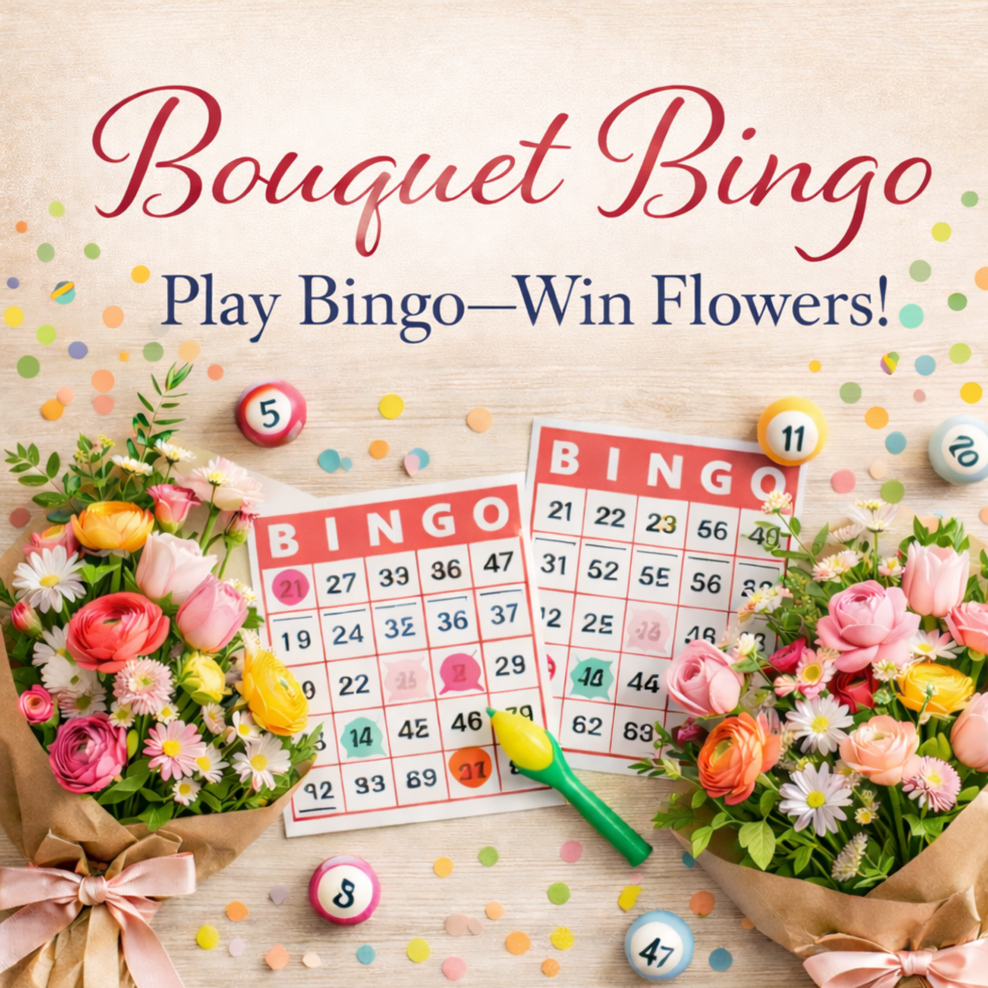 Bouquet Bingo