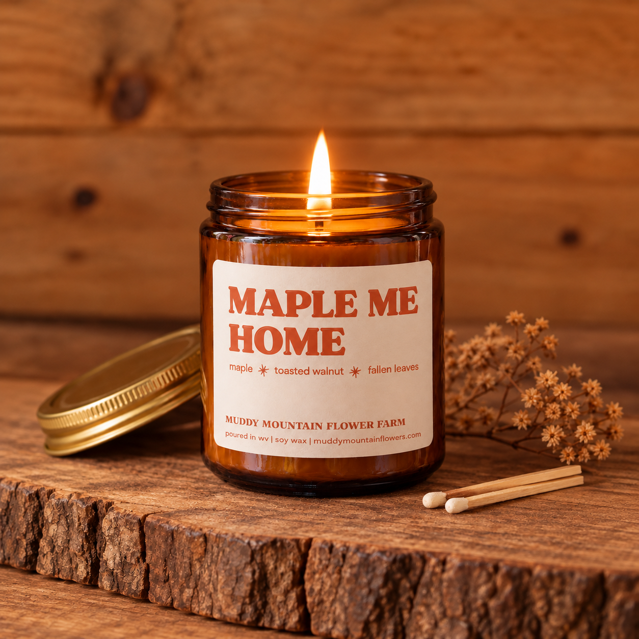 Maple Me Home 7oz Candle