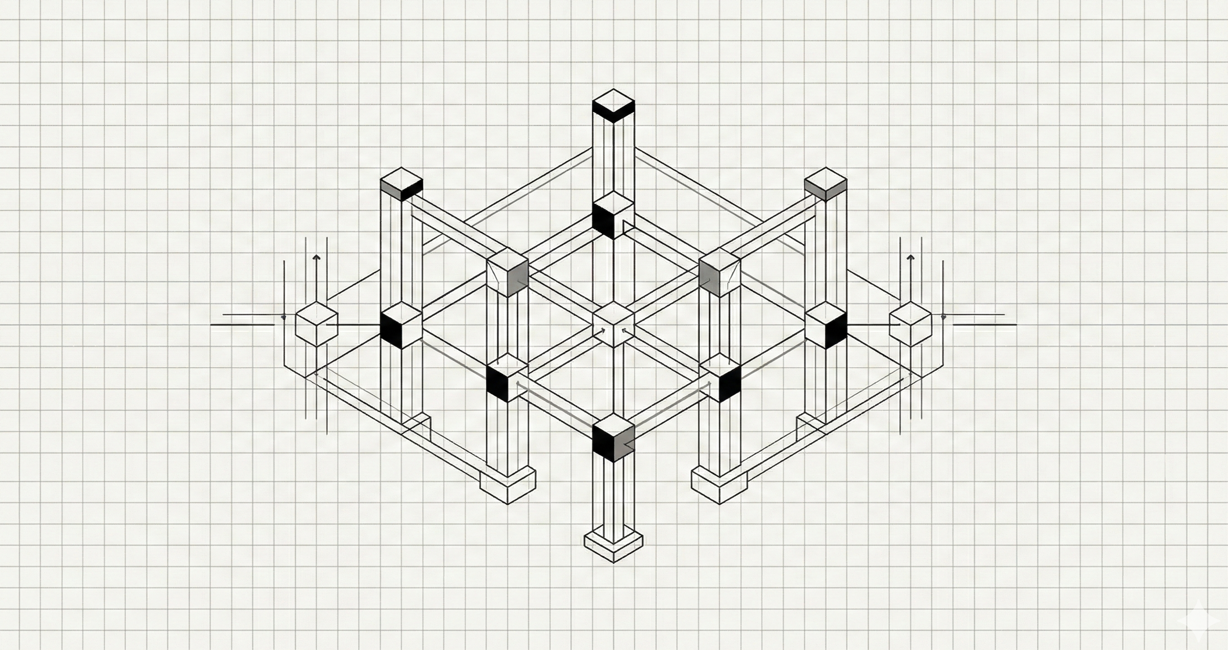 Image showing the skeletal framework of a building